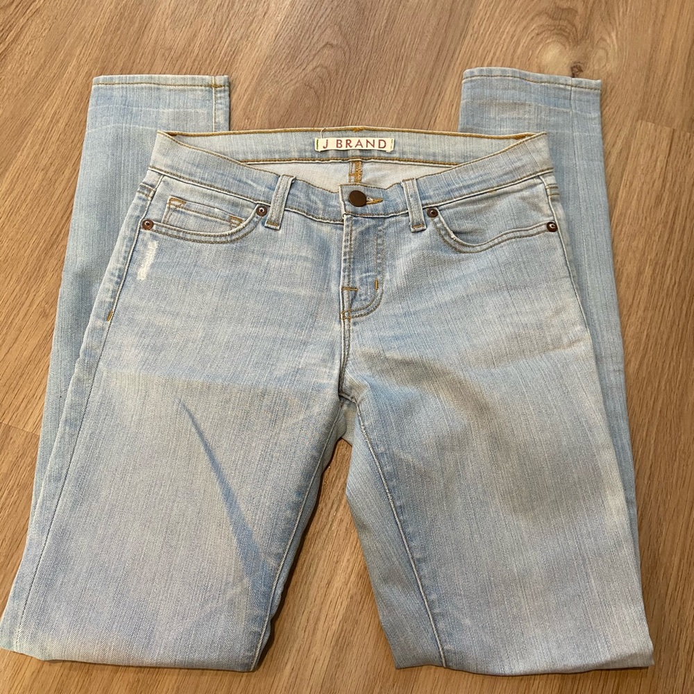 Jbrand light wash denim